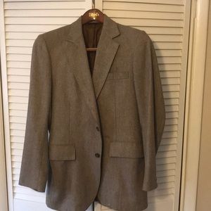 Men’s Wool houndstooth sport coat